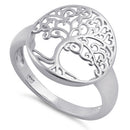 Sterling Silver Tree of Life Ring