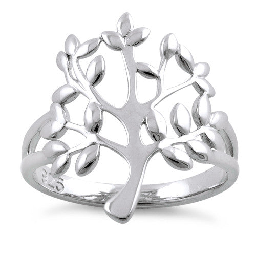 Sterling Silver Tree Of Life RIng