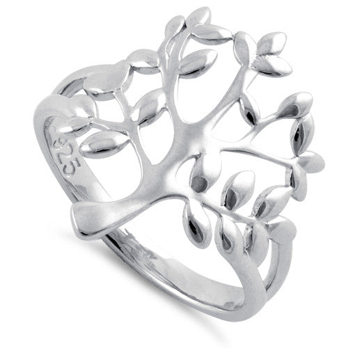 Sterling Silver Tree Of Life RIng