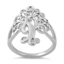 Sterling Silver Tree of Life Ring