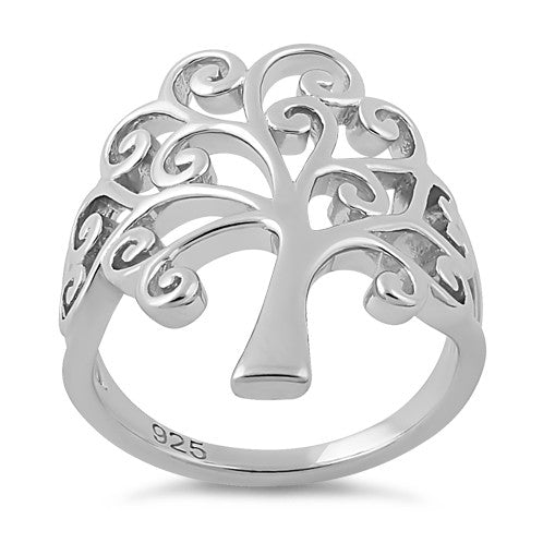 Sterling Silver Tree of Life Ring