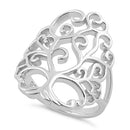 Sterling Silver Tree of Life Ring