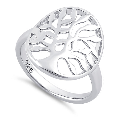 Sterling Silver Tree of Life Ring