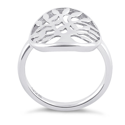 Sterling Silver Tree of Life Ring