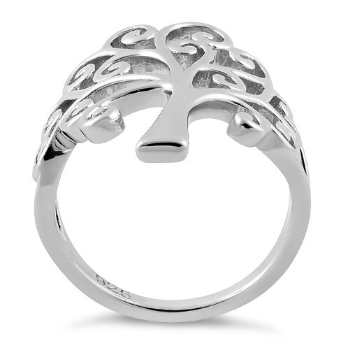 Sterling Silver Tree of Life Ring