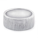 Sterling Silver Tree Trunk Ring