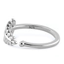 Sterling Silver Tripinnate Fern Leaf Ring