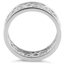 Sterling Silver Unqiue Patterns Ring
