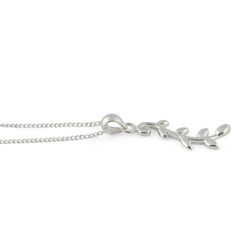 Sterling Silver Vine Necklace