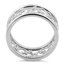 Sterling Silver Vines Band Ring