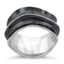 Sterling Silver Wavy Ring