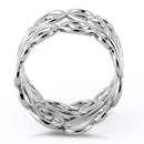 Sterling Silver Wavy Ring