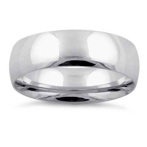 Wholesale Sterling Silver Wedding Band 6mm Ring for Sale