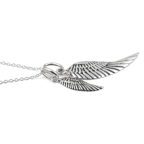 Sterling Silver Wings 16" Necklace