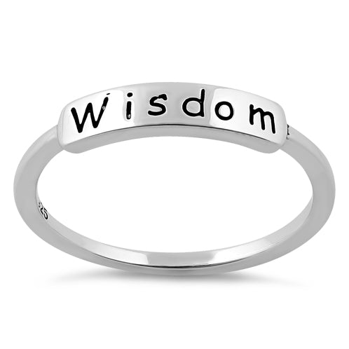 Sterling Silver Wisdom Ring