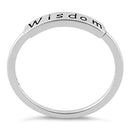 Sterling Silver Wisdom Ring