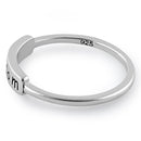 Sterling Silver Wisdom Ring
