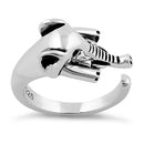 Sterling Silver Wise Elephant Ring