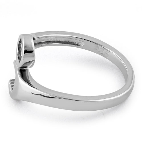 Sterling Silver Wrench Ring
