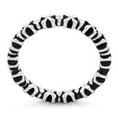 Sterling Silver X & O Stacklable Ring