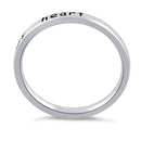 Sterling Silver "You are the joy in my heart" Ring