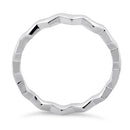 Sterling Silver Zig Zag Ring
