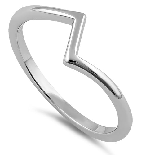 Sterling Silver Zig Zag Ring