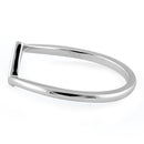 Sterling Silver Zig Zag Ring